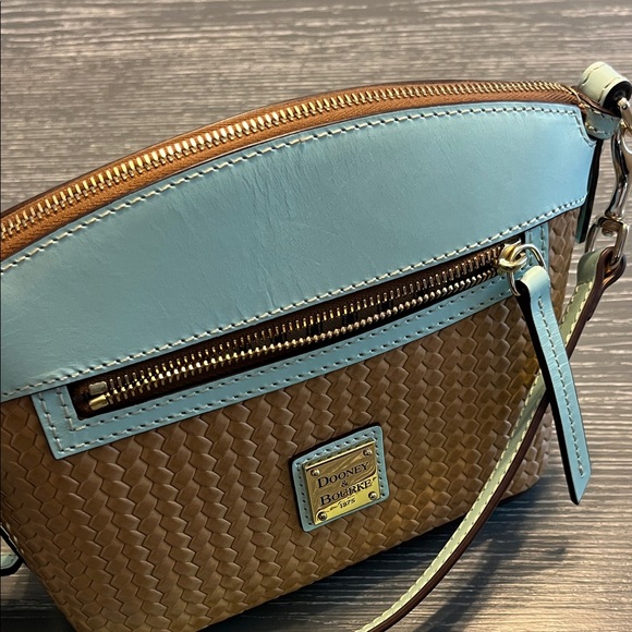 Dooney & Bourke Beacon Pale Blue Crossbody Bag - Picture 10 of 10